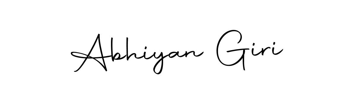 Make a beautiful signature design for name Abhiyan Giri. With this signature (Autography-DOLnW) style, you can create a handwritten signature for free. Abhiyan Giri signature style 10 images and pictures png