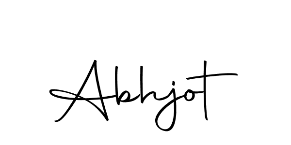 Make a beautiful signature design for name Abhjot. With this signature (Autography-DOLnW) style, you can create a handwritten signature for free. Abhjot signature style 10 images and pictures png