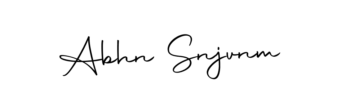 Once you've used our free online signature maker to create your best signature Autography-DOLnW style, it's time to enjoy all of the benefits that Abhn Snjvnm name signing documents. Abhn Snjvnm signature style 10 images and pictures png