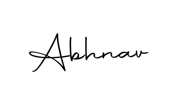 Make a beautiful signature design for name Abhnav. With this signature (Autography-DOLnW) style, you can create a handwritten signature for free. Abhnav signature style 10 images and pictures png