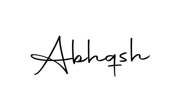 You should practise on your own different ways (Autography-DOLnW) to write your name (Abhqsh) in signature. don't let someone else do it for you. Abhqsh signature style 10 images and pictures png