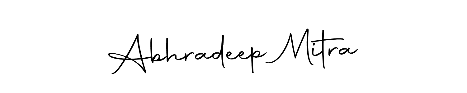 Make a beautiful signature design for name Abhradeep Mitra. Use this online signature maker to create a handwritten signature for free. Abhradeep Mitra signature style 10 images and pictures png