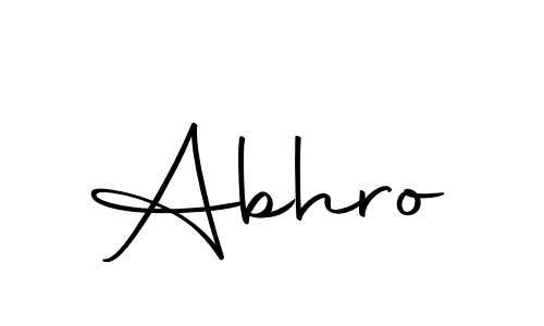 Also we have Abhro name is the best signature style. Create professional handwritten signature collection using Autography-DOLnW autograph style. Abhro signature style 10 images and pictures png