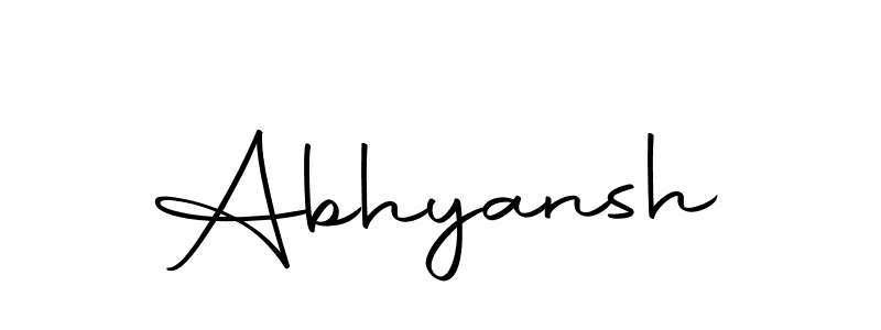 You can use this online signature creator to create a handwritten signature for the name Abhyansh. This is the best online autograph maker. Abhyansh signature style 10 images and pictures png