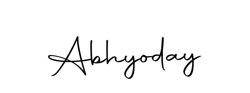 You can use this online signature creator to create a handwritten signature for the name Abhyoday. This is the best online autograph maker. Abhyoday signature style 10 images and pictures png