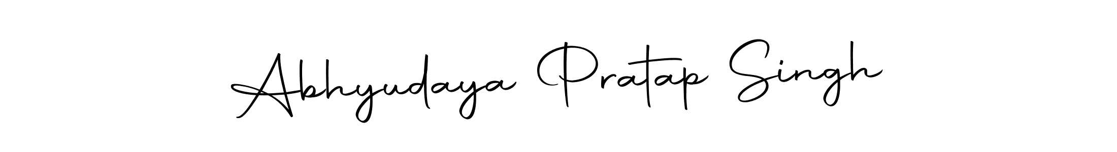 The best way (Autography-DOLnW) to make a short signature is to pick only two or three words in your name. The name Abhyudaya Pratap Singh include a total of six letters. For converting this name. Abhyudaya Pratap Singh signature style 10 images and pictures png