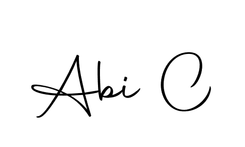 Also we have Abi C name is the best signature style. Create professional handwritten signature collection using Autography-DOLnW autograph style. Abi C signature style 10 images and pictures png