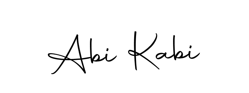 Make a beautiful signature design for name Abi Kabi. With this signature (Autography-DOLnW) style, you can create a handwritten signature for free. Abi Kabi signature style 10 images and pictures png