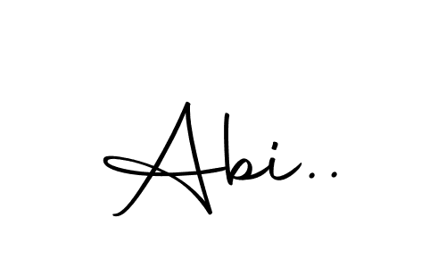 The best way (Autography-DOLnW) to make a short signature is to pick only two or three words in your name. The name Abi.. include a total of six letters. For converting this name. Abi.. signature style 10 images and pictures png