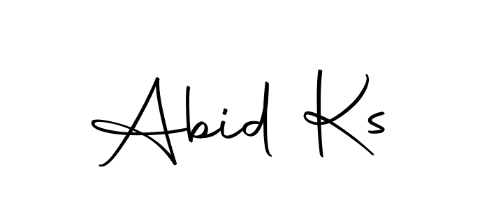 You can use this online signature creator to create a handwritten signature for the name Abid Ks. This is the best online autograph maker. Abid Ks signature style 10 images and pictures png