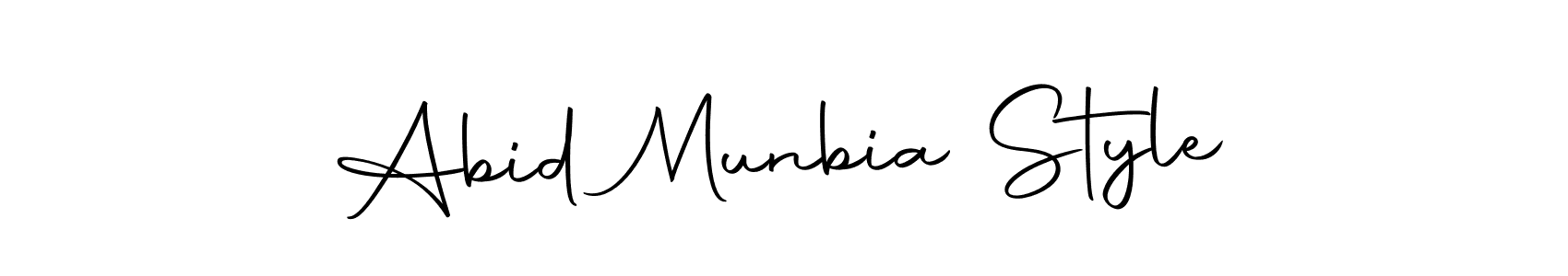 This is the best signature style for the Abid Munbia Style name. Also you like these signature font (Autography-DOLnW). Mix name signature. Abid Munbia Style signature style 10 images and pictures png