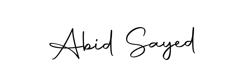 It looks lik you need a new signature style for name Abid Sayed. Design unique handwritten (Autography-DOLnW) signature with our free signature maker in just a few clicks. Abid Sayed signature style 10 images and pictures png