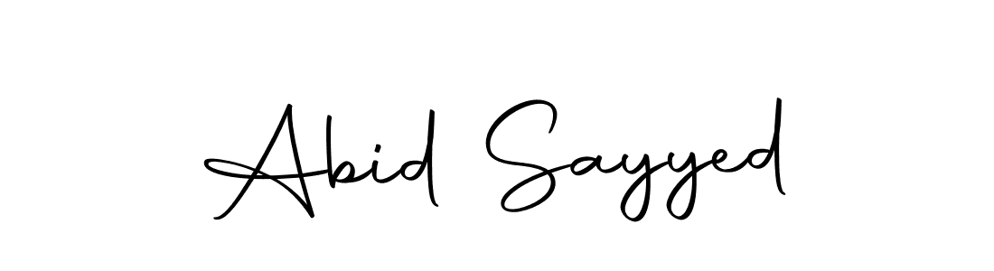 How to make Abid Sayyed signature? Autography-DOLnW is a professional autograph style. Create handwritten signature for Abid Sayyed name. Abid Sayyed signature style 10 images and pictures png