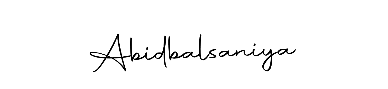 Make a beautiful signature design for name Abidbalsaniya. Use this online signature maker to create a handwritten signature for free. Abidbalsaniya signature style 10 images and pictures png