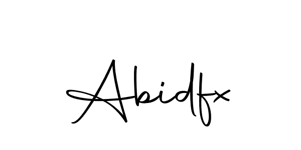 Also we have Abidfx name is the best signature style. Create professional handwritten signature collection using Autography-DOLnW autograph style. Abidfx signature style 10 images and pictures png