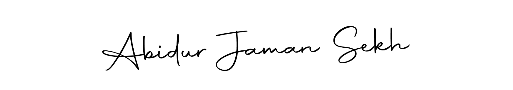 Make a beautiful signature design for name Abidur Jaman Sekh. Use this online signature maker to create a handwritten signature for free. Abidur Jaman Sekh signature style 10 images and pictures png