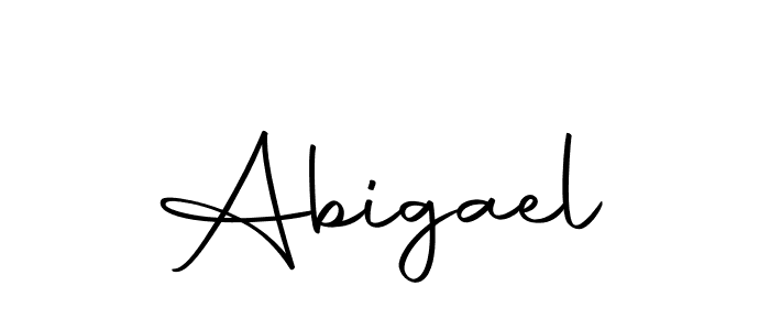Make a beautiful signature design for name Abigael. With this signature (Autography-DOLnW) style, you can create a handwritten signature for free. Abigael signature style 10 images and pictures png