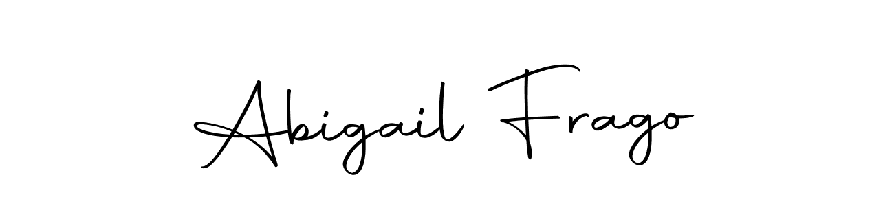 How to make Abigail Frago signature? Autography-DOLnW is a professional autograph style. Create handwritten signature for Abigail Frago name. Abigail Frago signature style 10 images and pictures png