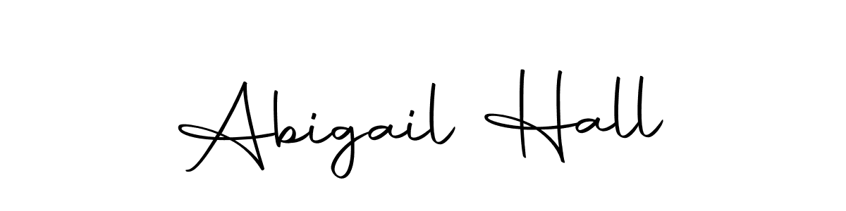 Create a beautiful signature design for name Abigail Hall. With this signature (Autography-DOLnW) fonts, you can make a handwritten signature for free. Abigail Hall signature style 10 images and pictures png