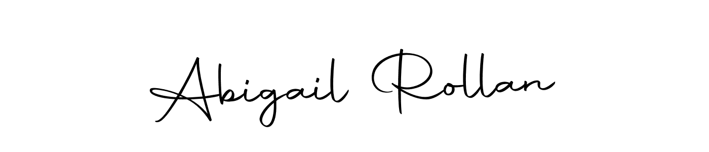 Use a signature maker to create a handwritten signature online. With this signature software, you can design (Autography-DOLnW) your own signature for name Abigail Rollan. Abigail Rollan signature style 10 images and pictures png