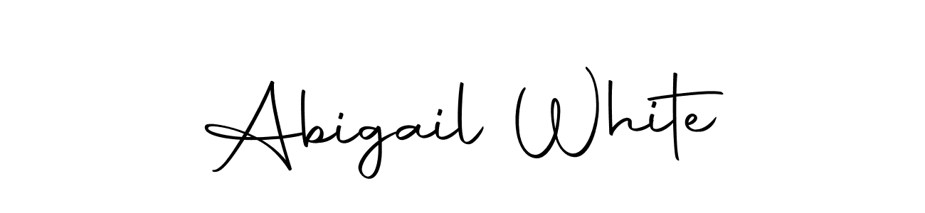 Here are the top 10 professional signature styles for the name Abigail White. These are the best autograph styles you can use for your name. Abigail White signature style 10 images and pictures png