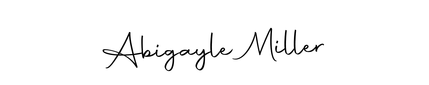Abigayle Miller stylish signature style. Best Handwritten Sign (Autography-DOLnW) for my name. Handwritten Signature Collection Ideas for my name Abigayle Miller. Abigayle Miller signature style 10 images and pictures png