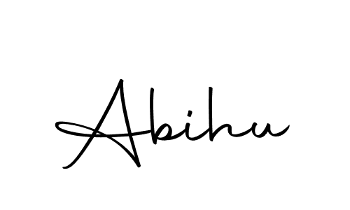 Make a beautiful signature design for name Abihu. Use this online signature maker to create a handwritten signature for free. Abihu signature style 10 images and pictures png