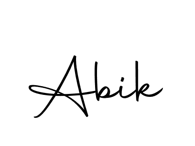 How to make Abik signature? Autography-DOLnW is a professional autograph style. Create handwritten signature for Abik name. Abik signature style 10 images and pictures png