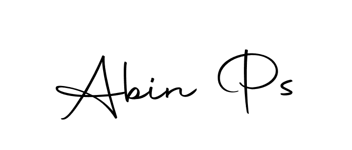 if you are searching for the best signature style for your name Abin Ps. so please give up your signature search. here we have designed multiple signature styles  using Autography-DOLnW. Abin Ps signature style 10 images and pictures png