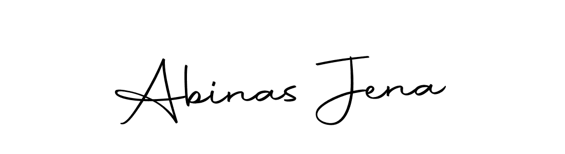 Make a beautiful signature design for name Abinas Jena. Use this online signature maker to create a handwritten signature for free. Abinas Jena signature style 10 images and pictures png