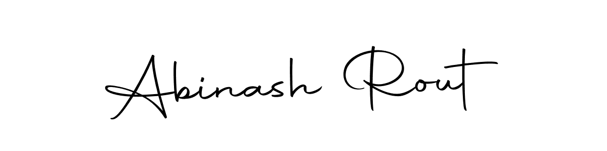 Abinash Rout stylish signature style. Best Handwritten Sign (Autography-DOLnW) for my name. Handwritten Signature Collection Ideas for my name Abinash Rout. Abinash Rout signature style 10 images and pictures png