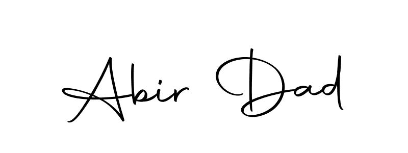 if you are searching for the best signature style for your name Abir Dad. so please give up your signature search. here we have designed multiple signature styles  using Autography-DOLnW. Abir Dad signature style 10 images and pictures png