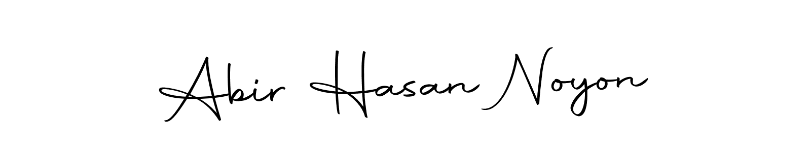 Use a signature maker to create a handwritten signature online. With this signature software, you can design (Autography-DOLnW) your own signature for name Abir Hasan Noyon. Abir Hasan Noyon signature style 10 images and pictures png