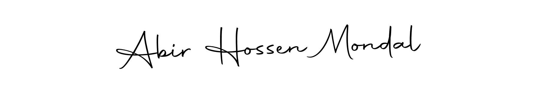 You should practise on your own different ways (Autography-DOLnW) to write your name (Abir Hossen Mondal) in signature. don't let someone else do it for you. Abir Hossen Mondal signature style 10 images and pictures png