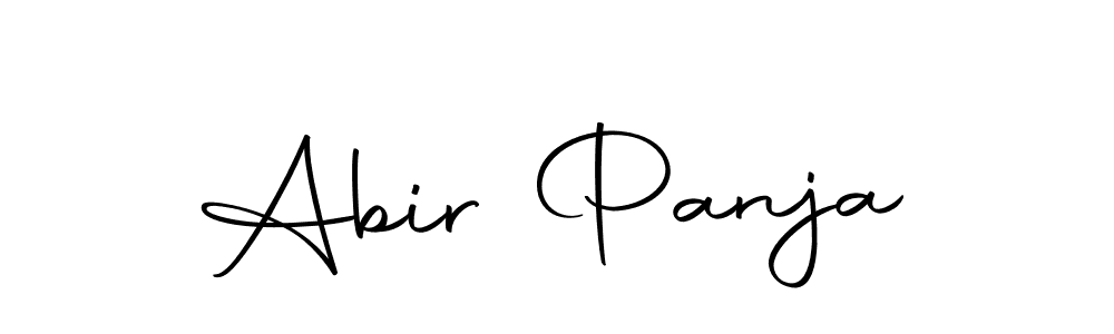 How to make Abir Panja signature? Autography-DOLnW is a professional autograph style. Create handwritten signature for Abir Panja name. Abir Panja signature style 10 images and pictures png