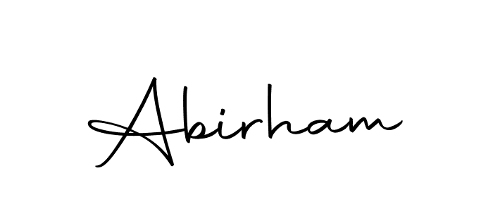 Similarly Autography-DOLnW is the best handwritten signature design. Signature creator online .You can use it as an online autograph creator for name Abirham. Abirham signature style 10 images and pictures png