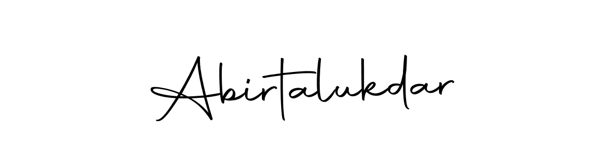 Make a beautiful signature design for name Abirtalukdar. With this signature (Autography-DOLnW) style, you can create a handwritten signature for free. Abirtalukdar signature style 10 images and pictures png