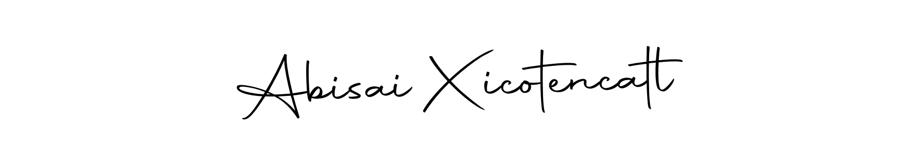 How to make Abisai Xicotencatl signature? Autography-DOLnW is a professional autograph style. Create handwritten signature for Abisai Xicotencatl name. Abisai Xicotencatl signature style 10 images and pictures png