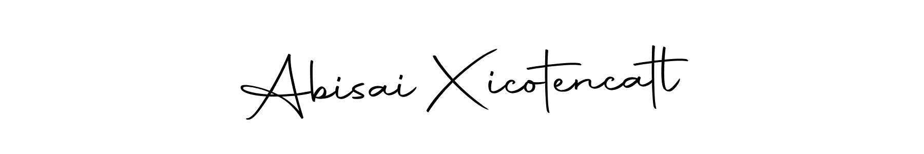 How to make Abisai Xicotencatl signature? Autography-DOLnW is a professional autograph style. Create handwritten signature for Abisai Xicotencatl name. Abisai Xicotencatl signature style 10 images and pictures png