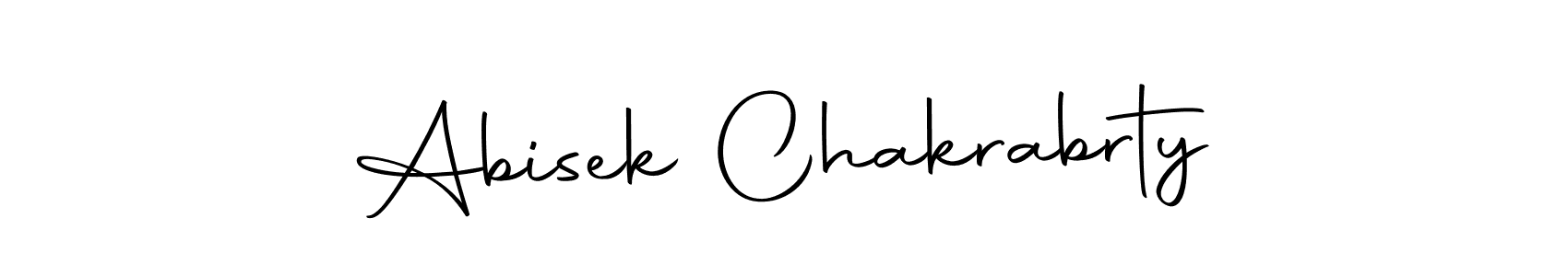 Here are the top 10 professional signature styles for the name Abisek Chakrabrty. These are the best autograph styles you can use for your name. Abisek Chakrabrty signature style 10 images and pictures png