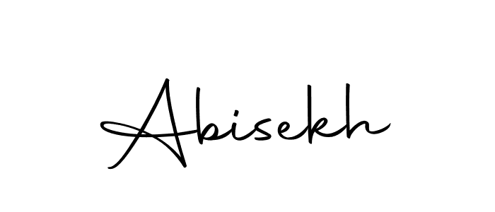 You should practise on your own different ways (Autography-DOLnW) to write your name (Abisekh) in signature. don't let someone else do it for you. Abisekh signature style 10 images and pictures png