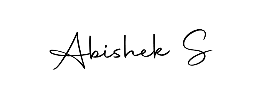 You can use this online signature creator to create a handwritten signature for the name Abishek S. This is the best online autograph maker. Abishek S signature style 10 images and pictures png