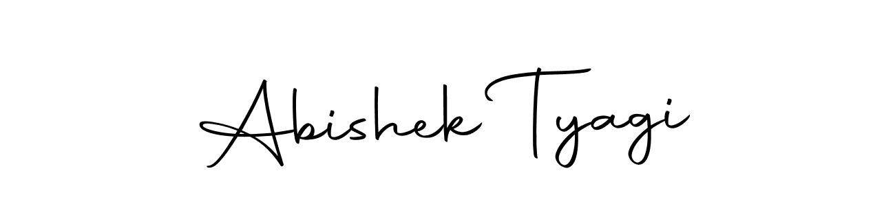 You should practise on your own different ways (Autography-DOLnW) to write your name (Abishek Tyagi) in signature. don't let someone else do it for you. Abishek Tyagi signature style 10 images and pictures png