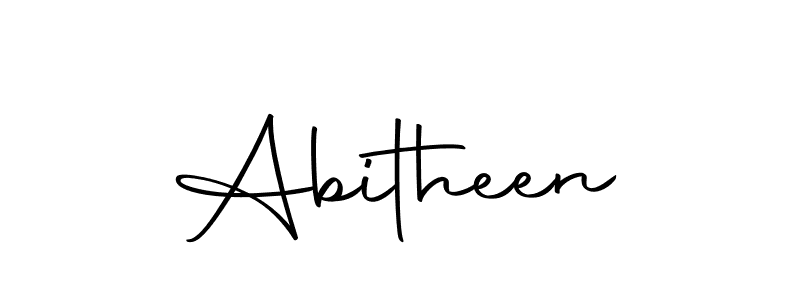 Also we have Abitheen name is the best signature style. Create professional handwritten signature collection using Autography-DOLnW autograph style. Abitheen signature style 10 images and pictures png