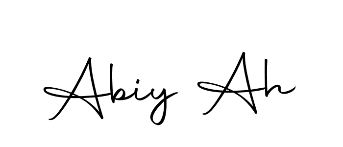Abiy Ah stylish signature style. Best Handwritten Sign (Autography-DOLnW) for my name. Handwritten Signature Collection Ideas for my name Abiy Ah. Abiy Ah signature style 10 images and pictures png