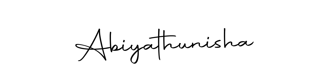 Here are the top 10 professional signature styles for the name Abiyathunisha. These are the best autograph styles you can use for your name. Abiyathunisha signature style 10 images and pictures png