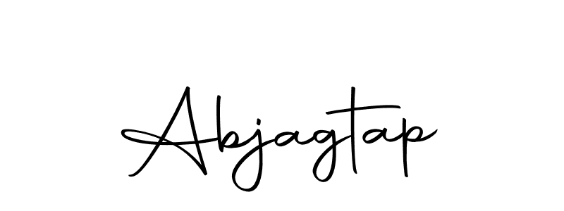 Abjagtap stylish signature style. Best Handwritten Sign (Autography-DOLnW) for my name. Handwritten Signature Collection Ideas for my name Abjagtap. Abjagtap signature style 10 images and pictures png