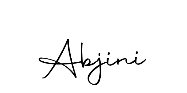 It looks lik you need a new signature style for name Abjini. Design unique handwritten (Autography-DOLnW) signature with our free signature maker in just a few clicks. Abjini signature style 10 images and pictures png