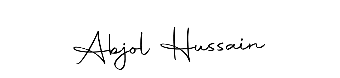 Here are the top 10 professional signature styles for the name Abjol Hussain. These are the best autograph styles you can use for your name. Abjol Hussain signature style 10 images and pictures png