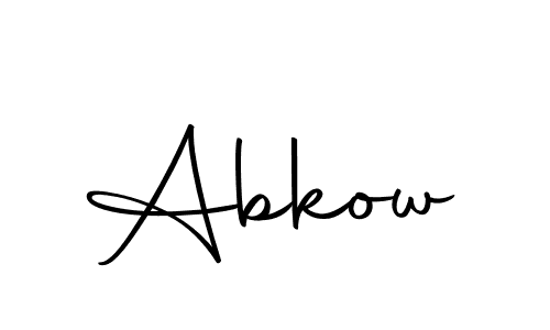 It looks lik you need a new signature style for name Abkow. Design unique handwritten (Autography-DOLnW) signature with our free signature maker in just a few clicks. Abkow signature style 10 images and pictures png